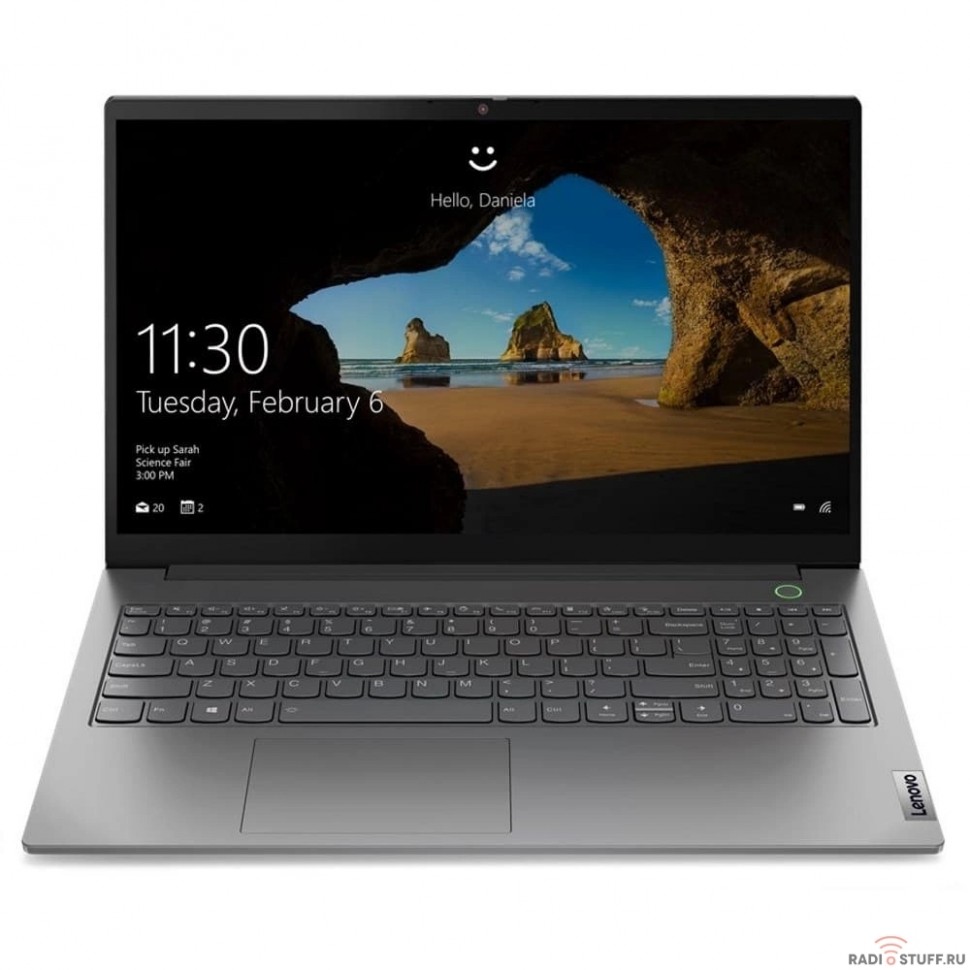 Lenovo ThinkBook 15 G2 ITL [20VE0055RM] Mineral Grey 15.6" {FHD i5-1135G7/8Gb sold+1slot/256Gb SSD/DOS}