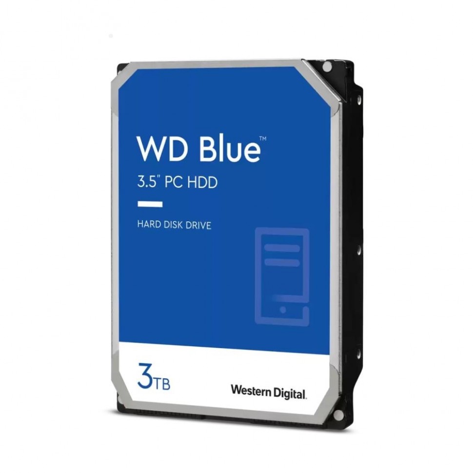 Жесткий диск SATA 3TB 6GB/S 256MB BLUE WD30EZAZ WDC