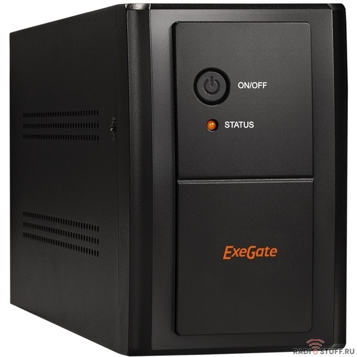 Exegate EP285524RUS ИБП ExeGate SpecialPro UNB-2200.LED.AVR.C13.RJ.USB <2200VA/1300W, LED, AVR, 6*IEC-C13, RJ45/11, USB, Black>