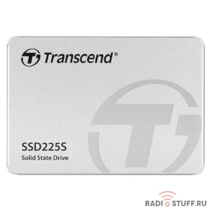 Transcend SSD TS500GSSD225S, 500GB, 2.5" 7mm, SATA3, R/W 530/480MB/s, IOPs 55 000/75 000, TBW 180, DWPD 0.3 (3 года)