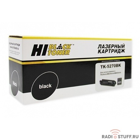 Hi-Black TK-5270BK Тонер-картридж для Kyocera-Mita M6230cidn/M6630/P6230cdn, Bk, 8K